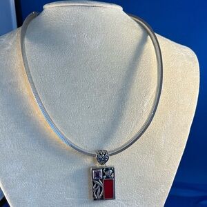 20 long sterling necklace.